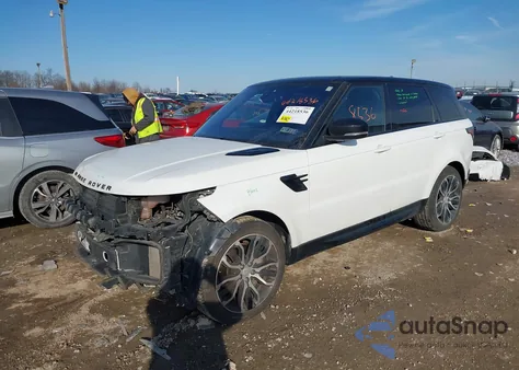 2019 Land Rover Range Rover Sport Hse z USA, uszkodzony, nr VIN SALWR2RV7KA840101